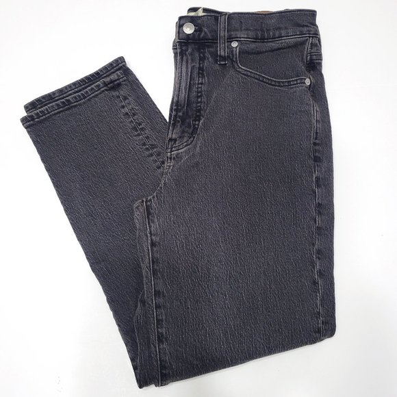 Madewell Denim - Madewell Womens Perfect Vintage High Rise Straight Leg Jeans Size 28 Dark Wash